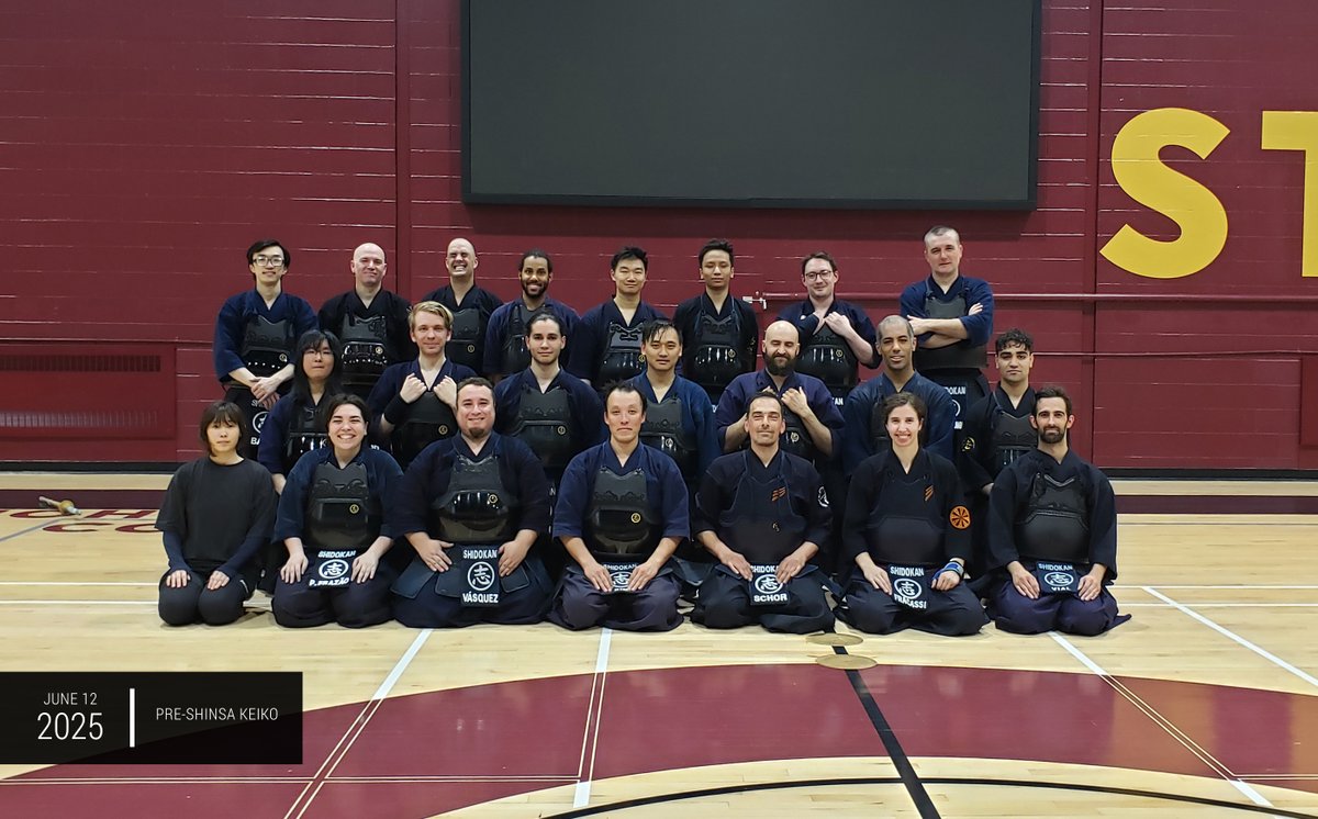 shidokanmtl's tweet photo. Snaps from June 12th 📸💪🙇♂️ #shidokan #CUrec #kendo #concordia #montreal #志道館 #剣道 https://t.co/HmD2B3A5lv