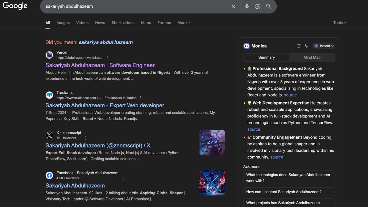zeemscript's tweet image. I Googled myself and guess what I found? 😂 Can you find yourself online? Join the #SearchChallenge and share your funniest finds! 📷🌐
Tag me to see who wins the internet! 📷