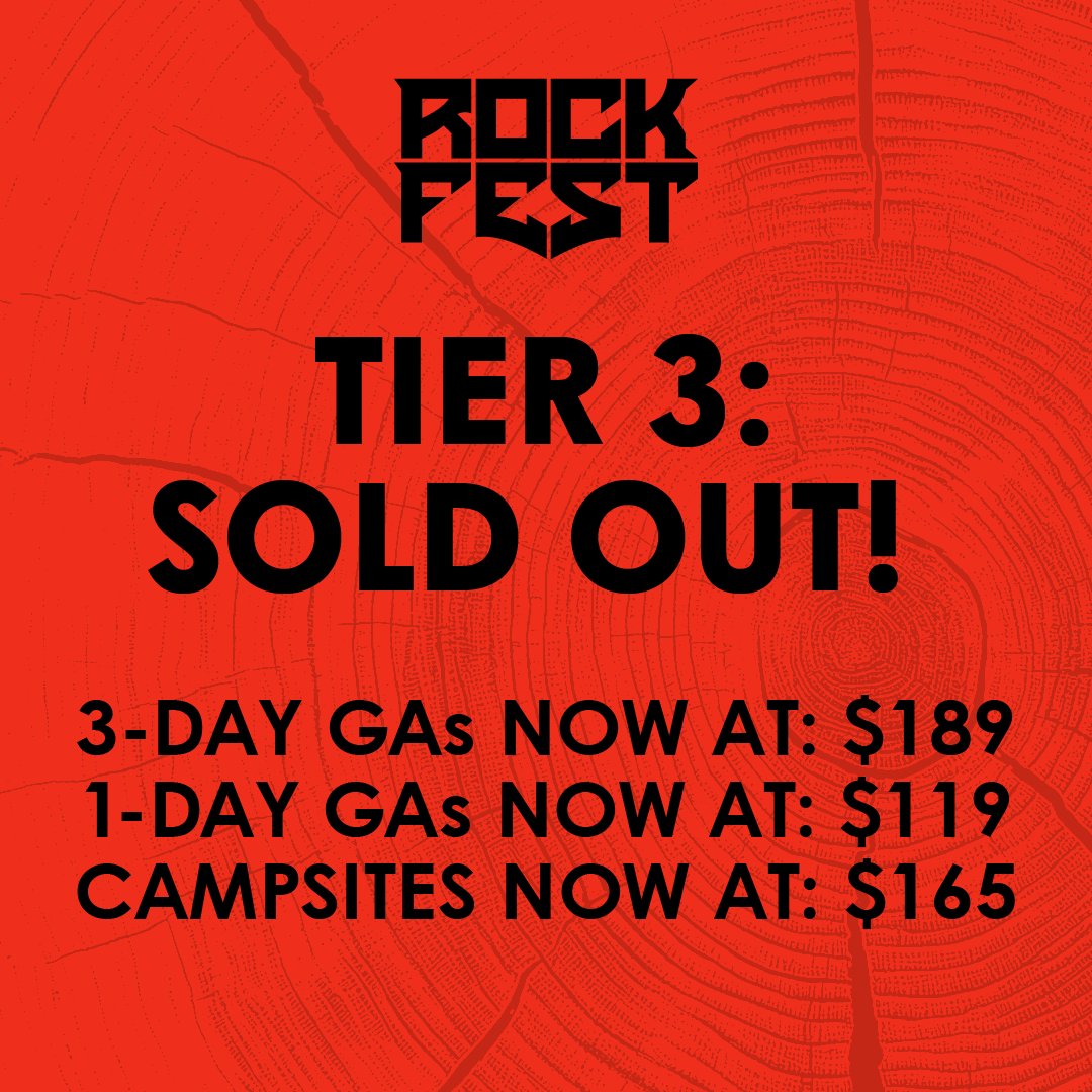 TIER 3 = GONE 🔥
You guys crushed it — Tier 3 is officially SOLD OUT!
⚠️ Reminder: All orders from here on out will be waiting at Will Call for pickup at the gates.