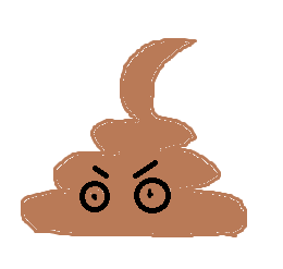 Compastriote's tweet image. j'ai envie de jeté du caca mais y a pas Pawa là ;-;