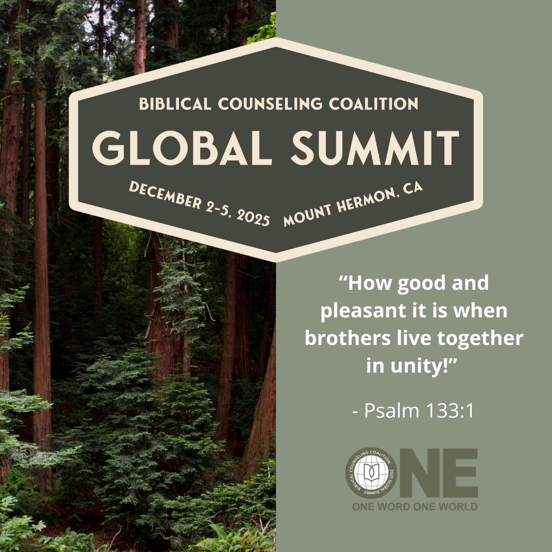 biblicalcc's tweet image. Why gather for the 2025 BCC Global Summit? Because ministry is hard and we need each other. At #BCCGlobalSummit2025, we will celebrate, connect, and build unity as the Body of Christ.
Join us this December 2-5!
🔗 Register: bccglobalsummit.org