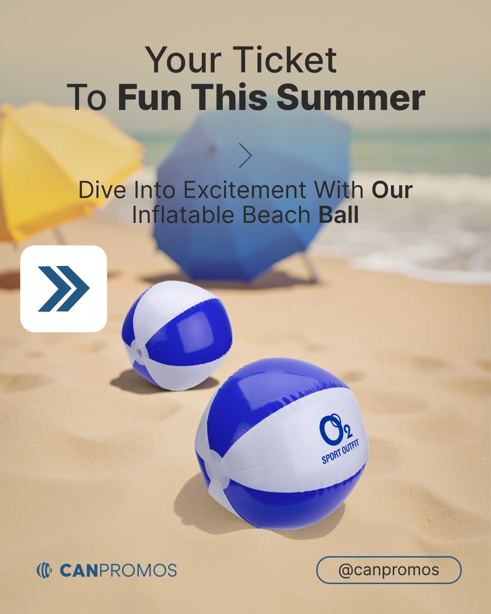 The Custom Sunburst 16 Inflatable Beach Ball brings joy to any outdoor gathering! 🌞 It's lightweight and easy to inflate. Perfect for games and water fun!
.
canpromos.ca/product/custom…

#promotionalproducts #summerfun