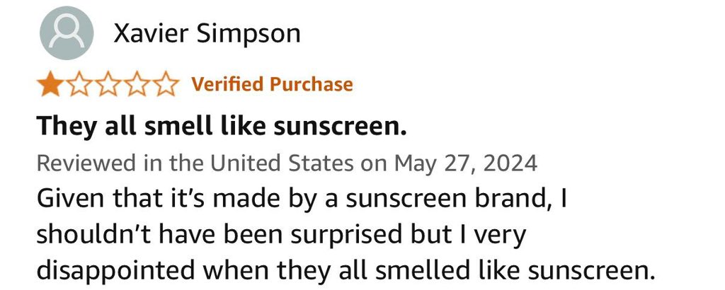 POV: your sunscreen brand launches a sunscreen scented candle