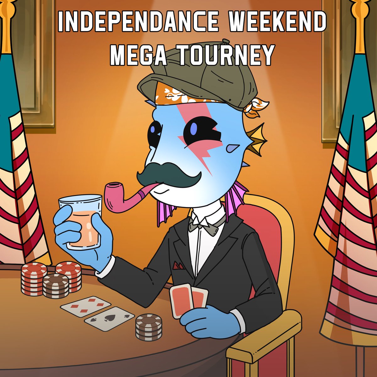 INDEPENDENCE WEEKEND TOURNAMENT COUNTDOWN - D -5⏳ 

Up to $2,500 in the pot! 🐟💰

To celebrate 👇 

3 WL FOR OUR FREEMINT - Drop your wallets in the comments 👇 

This one’s gonna be HUGE — we’re bringing in communities from all over Web3 for the biggest Devilfish showdown so