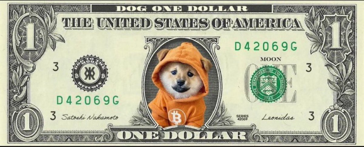 If you believe in $DOG to $1 

smash the like &amp; retweet 

Comment: $DOG to $1