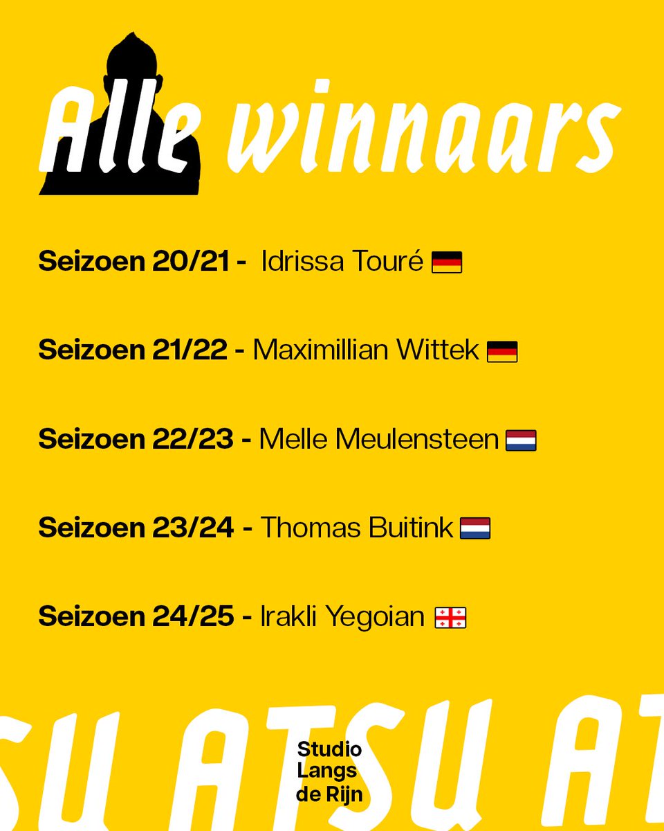 Winnaar ‘Het Christian Atsu doelpunt van het Seizoen’ ontvangt zijn bokaal! 🏆

#studiolangsderijn #vitesse