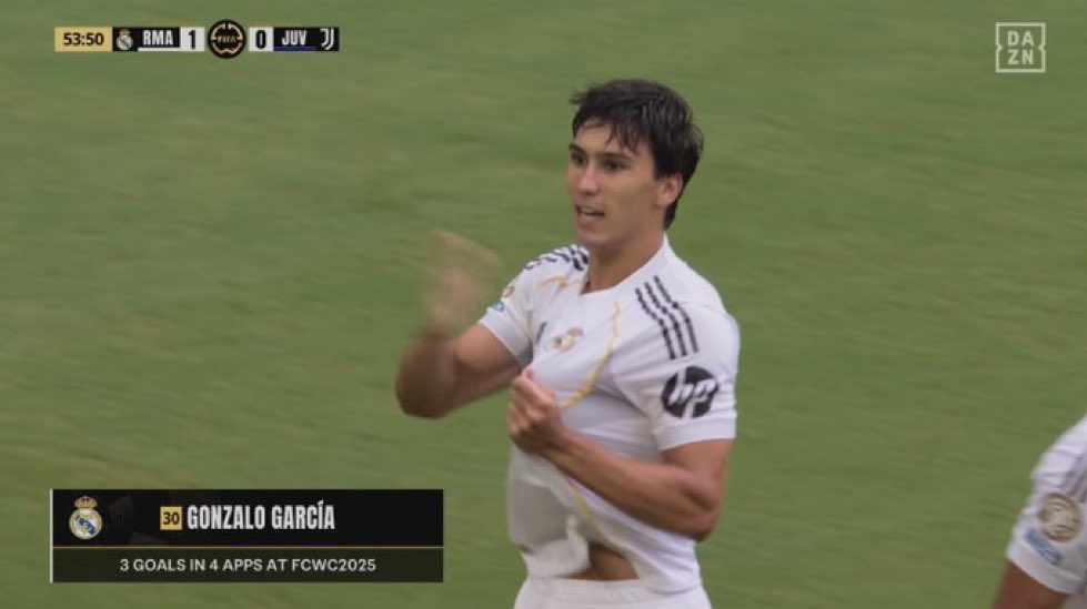lnstantFoot's tweet photo. 4 MATCHS, 3 BUTS ET 1 PASSE DÉCISIVE POUR GONZALO GARCIA DANS CETTE COUPE DU MONDE DES CLUBS !!!! 🔥🔥🔥 https://t.co/4WTQGQd0jI