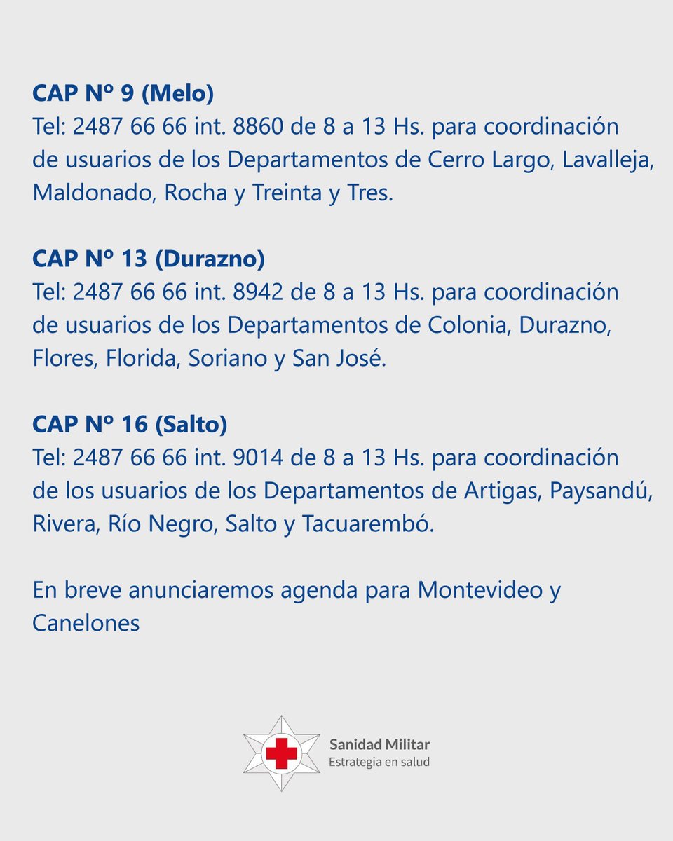 Hospital Militar Uruguay (@hmilitaruy) on Twitter photo 