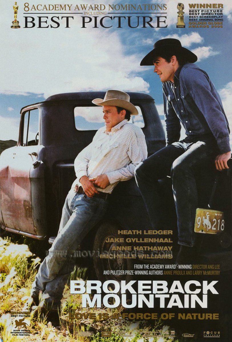 Now watching: BrokeBack mountain (in theaters)