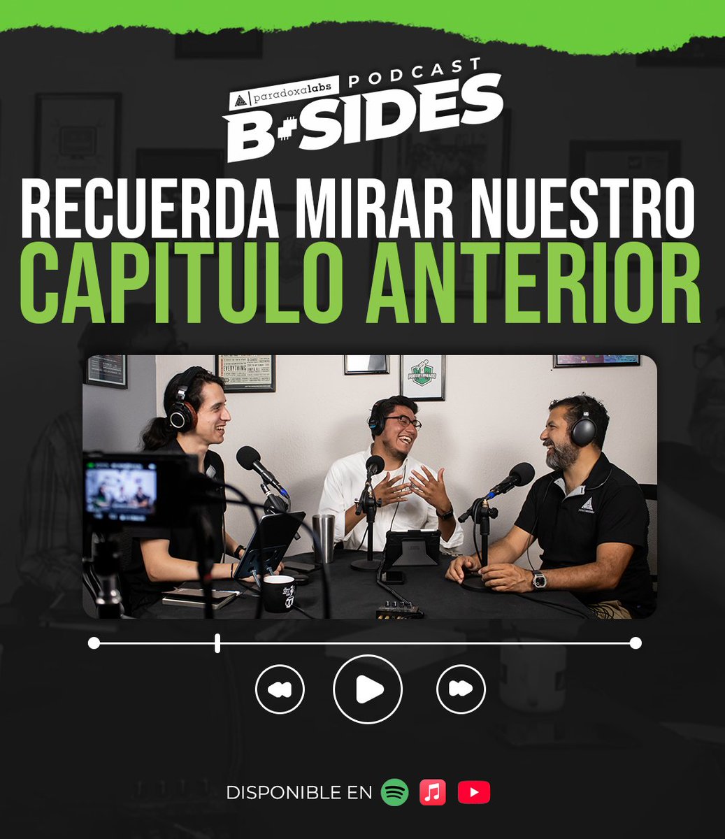 paradoxalabs's tweet image. 🎙️ ¿Ya viste nuestro episodio anterior? En el Capítulo 8 de B-SIDES hablamos sobre Arduino Pro en la industria, exploramos qué es OCR + YOLO y quién es Palmer Luckey, el creador que revolucionó la realidad virtual. #BSidesPodcast #ParadoxaLabs #ArduinoPro #OCR