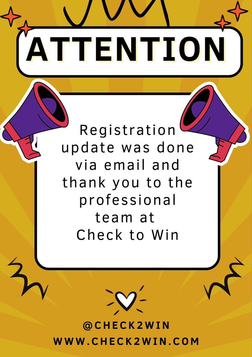 Check to Win tweet media