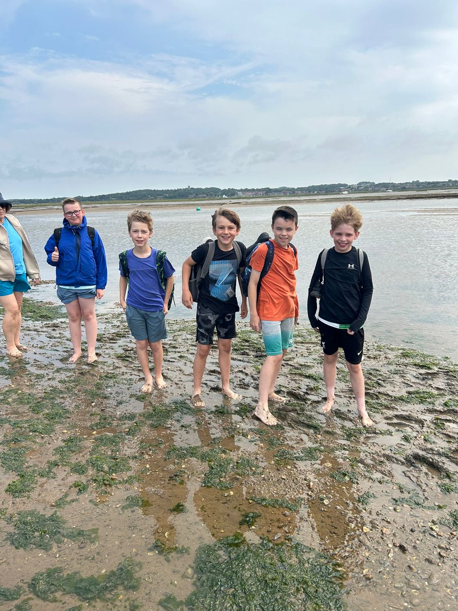 More seaside antics from the Year 6s. Loving being beside the sea!