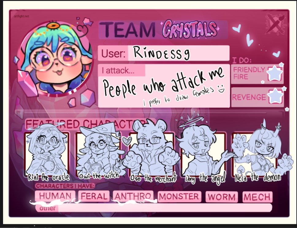 almost there for artfight
#artfight2025 #Artfightteamcrystals