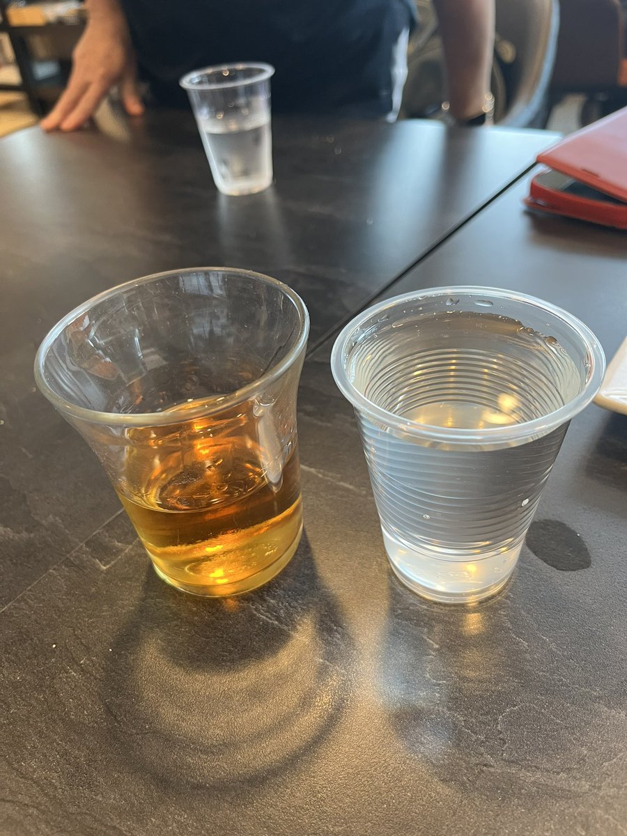 Cheers! Off to Holland in an hour.