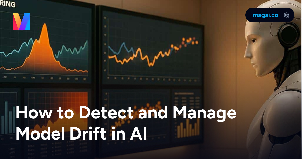 📊 Did you know? 91% of AI models lose effectiveness over time due to model drift. Learn how to detect and manage this crucial challenge in our comprehensive guide.magai.co/how-to-detect-…