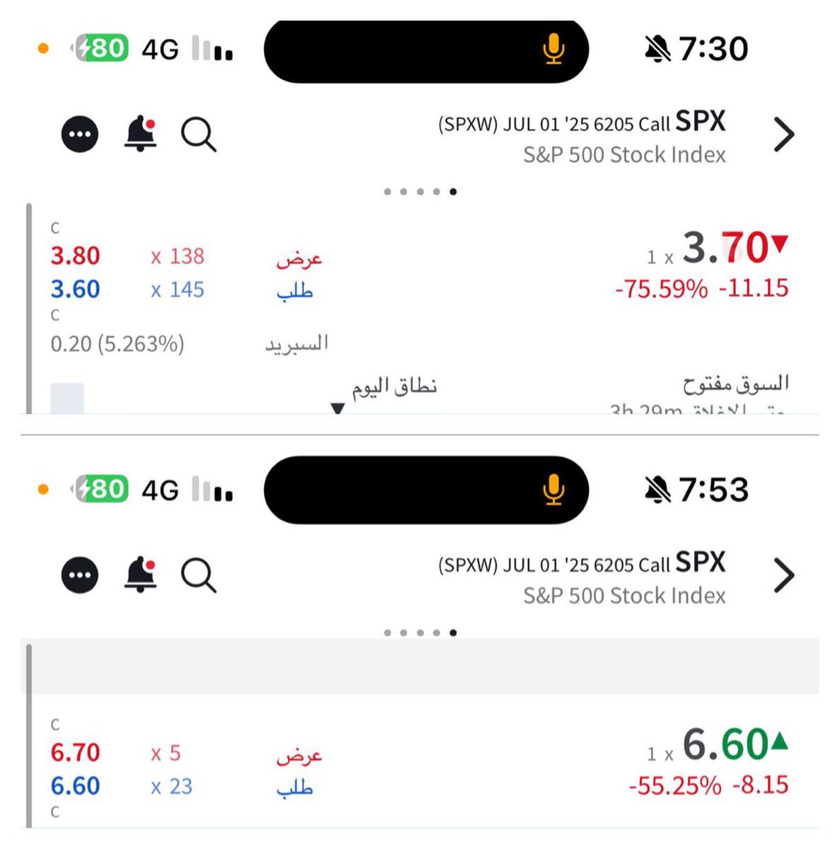 spx_lover's tweet photo. الف مبروك عقود القناة الخاصة اليوم  

انتظرونا فرصة قادمة 
تابعونا على التلقرام قناتنا فرص جوهريه
#السوق_الامريكي #سباكس #عقود #عقود_اوبشن #اوبشن #SPX500 #SPY https://t.co/qH0g5ZNKGZ