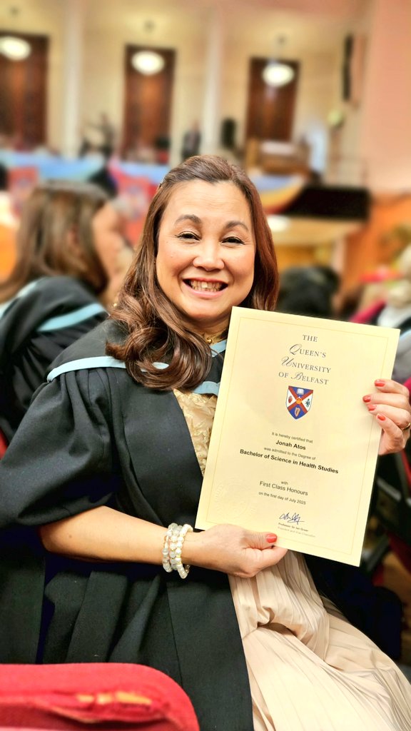 neneatos74 (@jonahatos) on Twitter photo Younger self to Now self: How did we get here? It took me 6 years but it does not matter how long, as long as we did not give up, we move continuously forward. With persistence & perseverance, we finally graduated 🎓 🙌. We got First Class Honours 🎖. <a href="/filipinonurseuk/">Filipino Nurses Association UK</a> Younger self to Now self: How did we get here? It took me 6 years but it does not matter how long, as long as we did not give up, we move continuously forward. With persistence & perseverance, we finally graduated 🎓 🙌. We got First Class Honours 🎖. <a href="/filipinonurseuk/">Filipino Nurses Association UK</a>