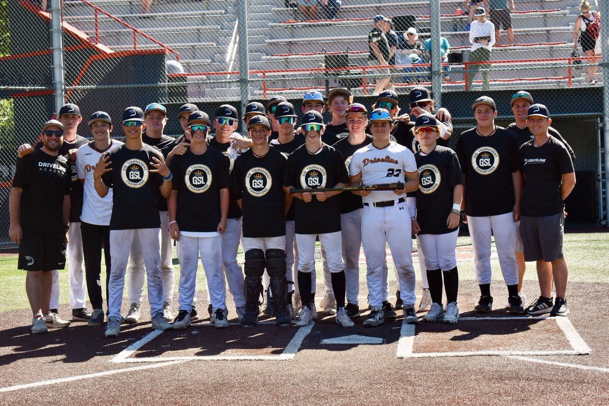 Congrats to our WA 16U Showcase team for winning the GSL NW Summer Classic! #youthbaseball #drivelinebaseball #drivelinefamily #skillsthatscale