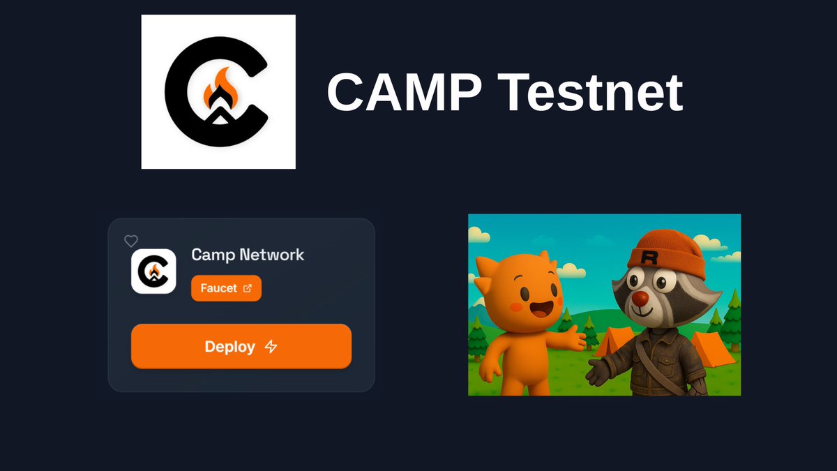 Selmanft (@sellmanft) on Twitter photo 🪂 Camp Testnet operations - <a href="/campnetworkxyz/">Camp Network ⛺️</a>
- NFT Mint
🔗rarible.fun/collections/ba…
-Faucet
🔗faucet.campnetwork.xyz
-Contrat Deploy
🔗onchaingm.com/deploy
-Testnet Phase 2
🔗testnet.campnetwork.xyz
- Gm
🔗onchaingm.com 🪂 Camp Testnet operations - <a href="/campnetworkxyz/">Camp Network ⛺️</a>
- NFT Mint
🔗rarible.fun/collections/ba…
-Faucet
🔗faucet.campnetwork.xyz
-Contrat Deploy
🔗onchaingm.com/deploy
-Testnet Phase 2
🔗testnet.campnetwork.xyz
- Gm
🔗onchaingm.com