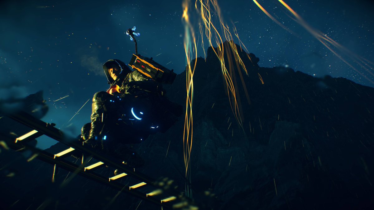 AdamOnlineT's tweet image. Mexico mountain peak in #DeathStranding2 update:
I managed to get a fair bit above the "no ladders zone"
but was greeted by a new "invisible wall zone".
More probing to be done to determine if the peak is completely surrounded by the wall.