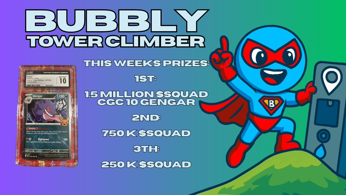 GN Peeps! 

Don't forget to hit that Tower Climber game on @TurtlelabsV!

Only 5 VTHO per Try!