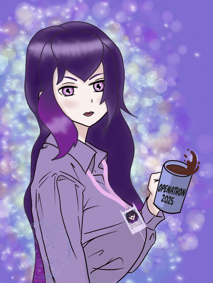 MissAtsushii_'s tweet photo. Pour l'occasion de l' #OPENATHON de l'adorable @harushuna , je me suis permise de faire un petit art 💜

#HarushArt ✧ #vtuber ✧ #vtubers ✧ #vtuberfr ✧ #vstreamer  ✧ #vartist https://t.co/SU5vfmqbBx