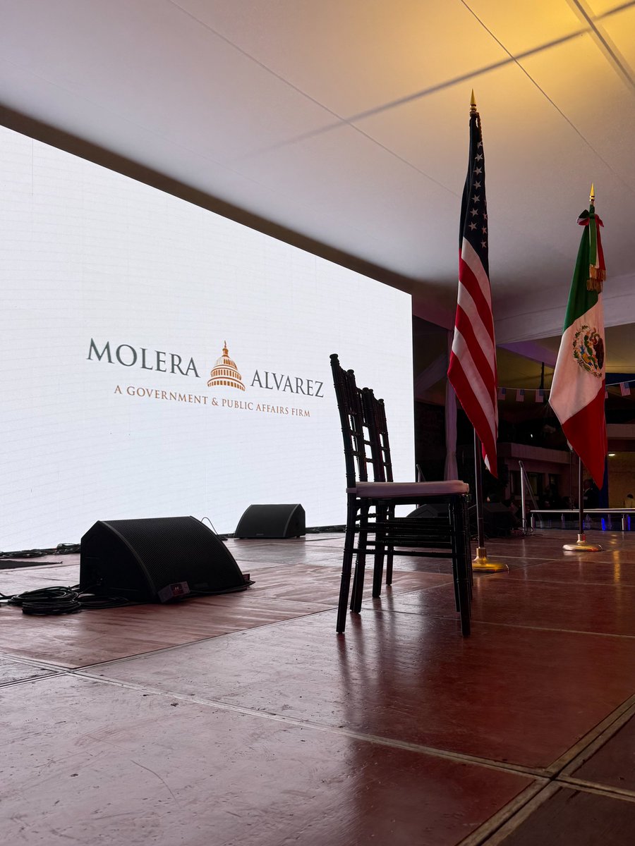 MA founding partners Jaime Molera &amp; Ruben Alvarez were proud to join the new U.S. Ambassador to Mexico, Ronald Johnson, at his Independence Day celebrations! AZ's partnership with Mexico is vital &amp; MA is honored to represent organizations that value this pivotal relationship.