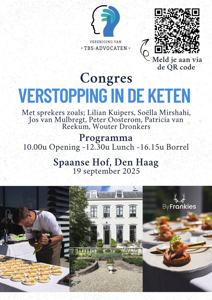 Meld je nu aan, een thema dat impact heeft waarvoor een programma met toonaangevende sprekers is samengesteld. Daarbij kozen wij voor een een centrale locatie met schitterende ambiance: 👇