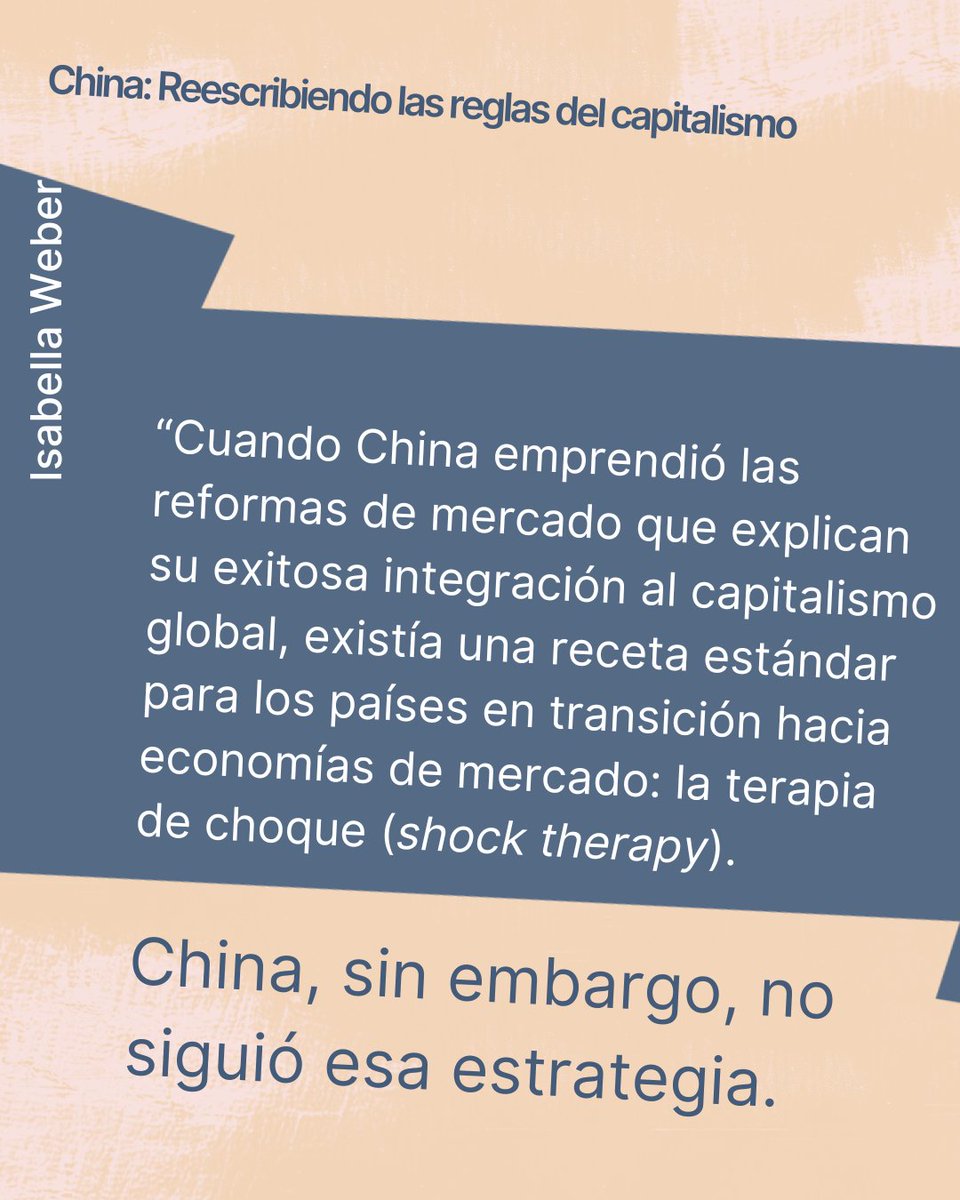 ElDiploConoSur's tweet image. #Desalineados | China esquivó la receta estándar de shock therapy y construyó su integración al capitalismo global bajo sus propios términos, subordinando la inserción de mercado a objetivos nacionales. En esta nota, Isabella Weber desarrolla el ascenso Chino e instala una…