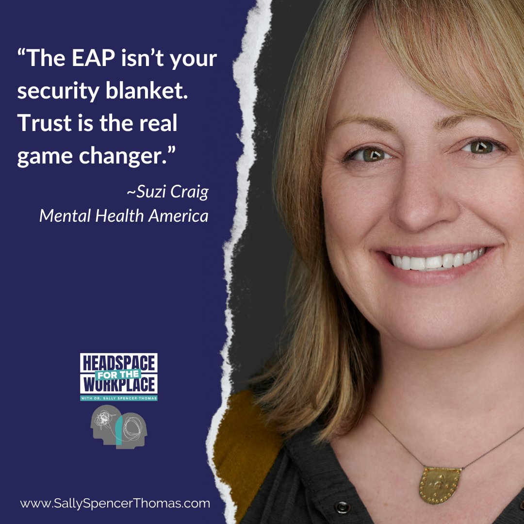 Sally Spencer-Thomas (@sspencerthomas) on Twitter photo Did you know? 90% of workers in unhealthy workplaces say work stress ruins sleep. Only 44% in healthy ones say the same.
The difference? TRUST.
I spoke w Suzi Craig of <a href="/MentalHealthAm/">Mental Health America</a>
sallyspencerthomas.com/headspace/67
mhanational.org/2024-workplace…
#MindTheWorkplace #WorkplaceMentalHealth Did you know? 90% of workers in unhealthy workplaces say work stress ruins sleep. Only 44% in healthy ones say the same.
The difference? TRUST.
I spoke w Suzi Craig of <a href="/MentalHealthAm/">Mental Health America</a>
sallyspencerthomas.com/headspace/67
mhanational.org/2024-workplace…
#MindTheWorkplace #WorkplaceMentalHealth