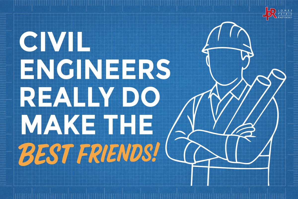 Why do civil engineers make the best friends? 
➡ They always have a solid foundation! 

#InternationalJokeDay #CivilEngineering #DadJokes