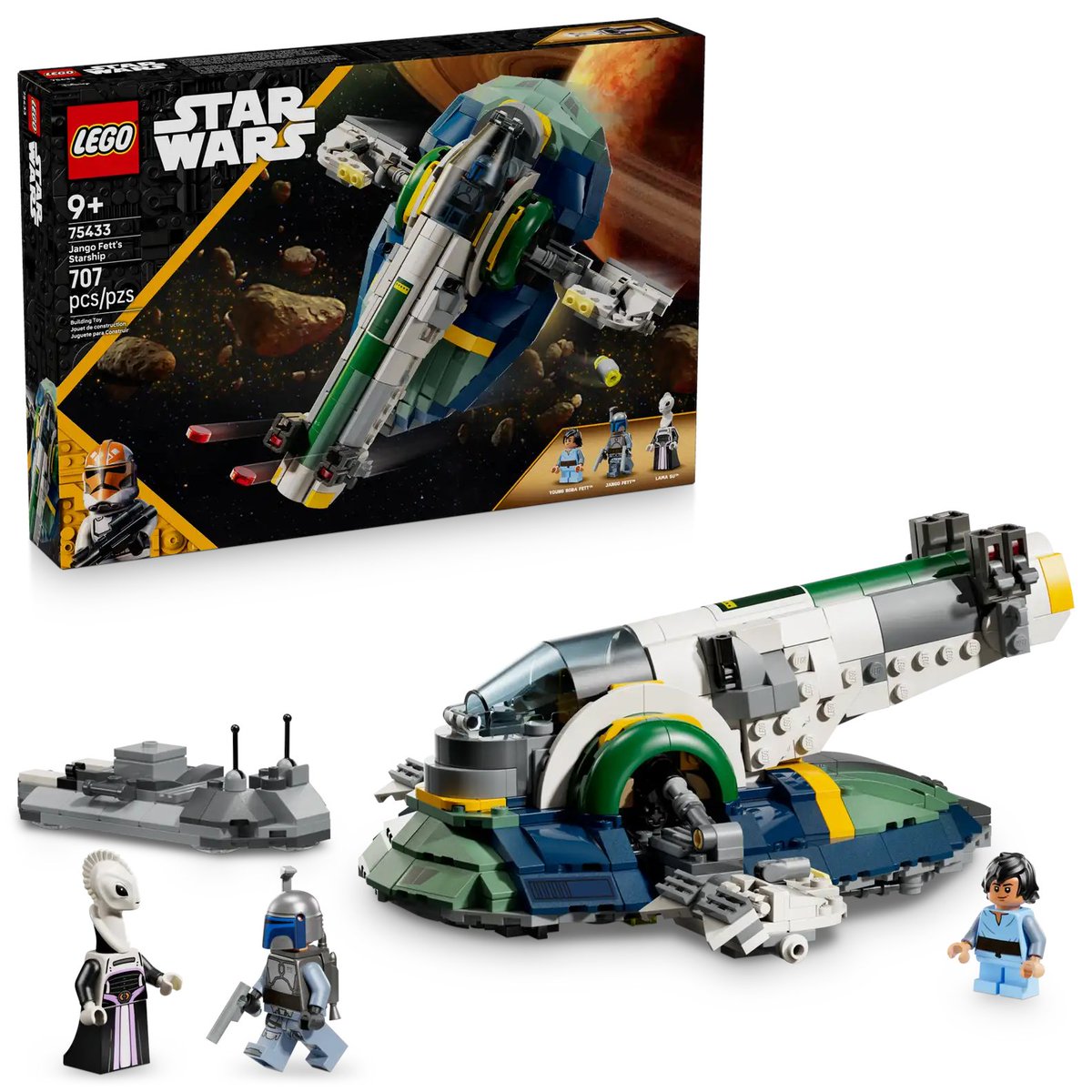 Lego_Maniacs's tweet image. #LEGO New Set - #75433 #Jango #Fett&apos;s Starship