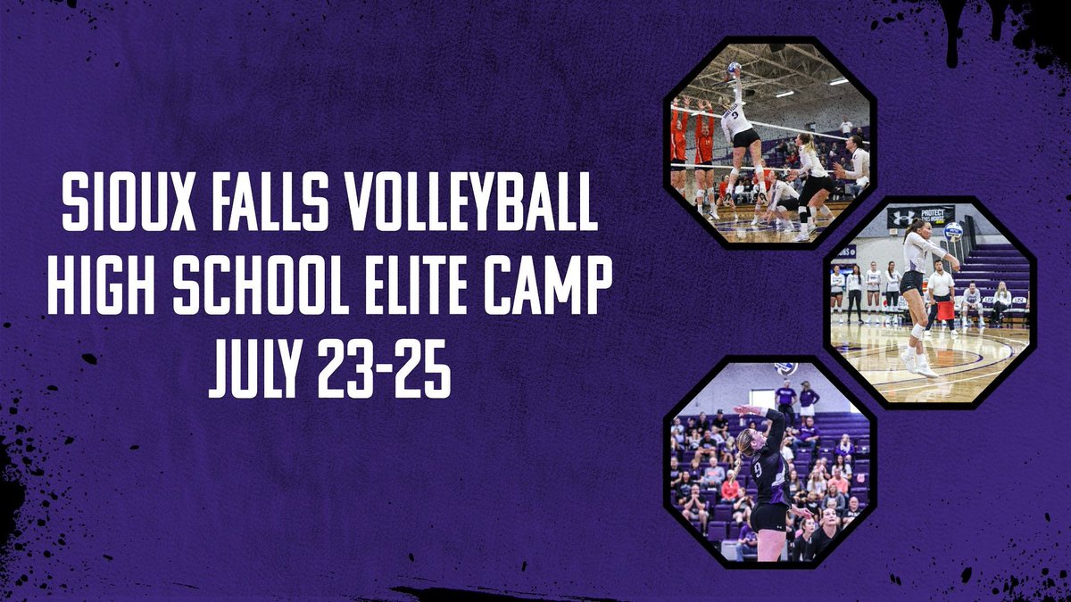 🚨Limited spots left! Get signed up today! 🚨 

webapps.usiouxfalls.edu/athletics/camp…