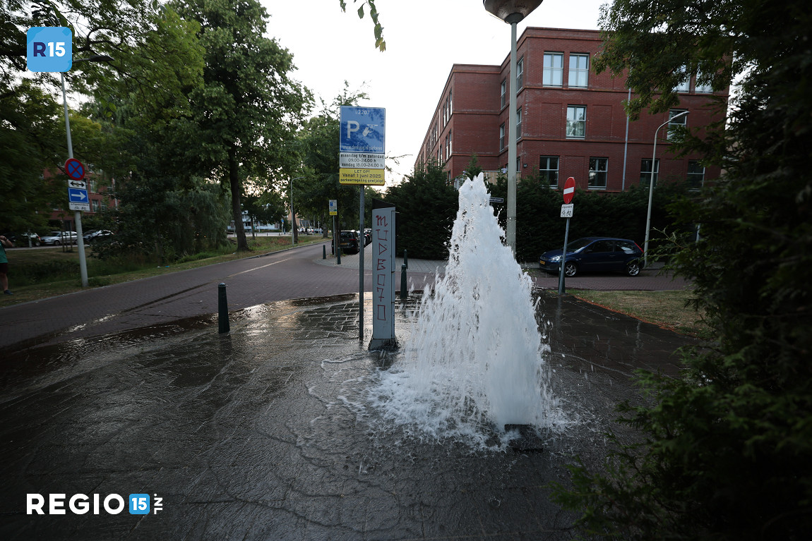 Brandkranen opengedraaid in Den Haag