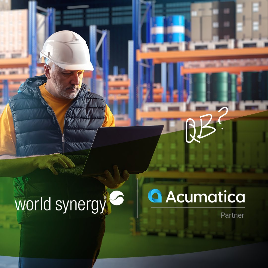 WorldSynergy's tweet photo. Your business is growing, but if you're still using #QuickBooks, you could be hindering that growth with basic techology. Learn the 5 clear signs your business is ready to graduate to a more scalable, robust, comprehensive business management solution: https://t.co/UaI6heBvvb https://t.co/iqGAPqB9Xi