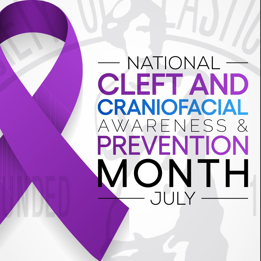 prsjournal's tweet image. July is National Cleft &amp;amp; Craniofacial Awareness Month 💙

Explore our special Pediatric/Craniofacial section, curated by Dr. Larry Hollier, to inform, inspire &amp;amp; advance awareness.

📖 l8r.it/Aw1f

#CleftAwareness #CraniofacialAwareness #PRS #CleftStrong