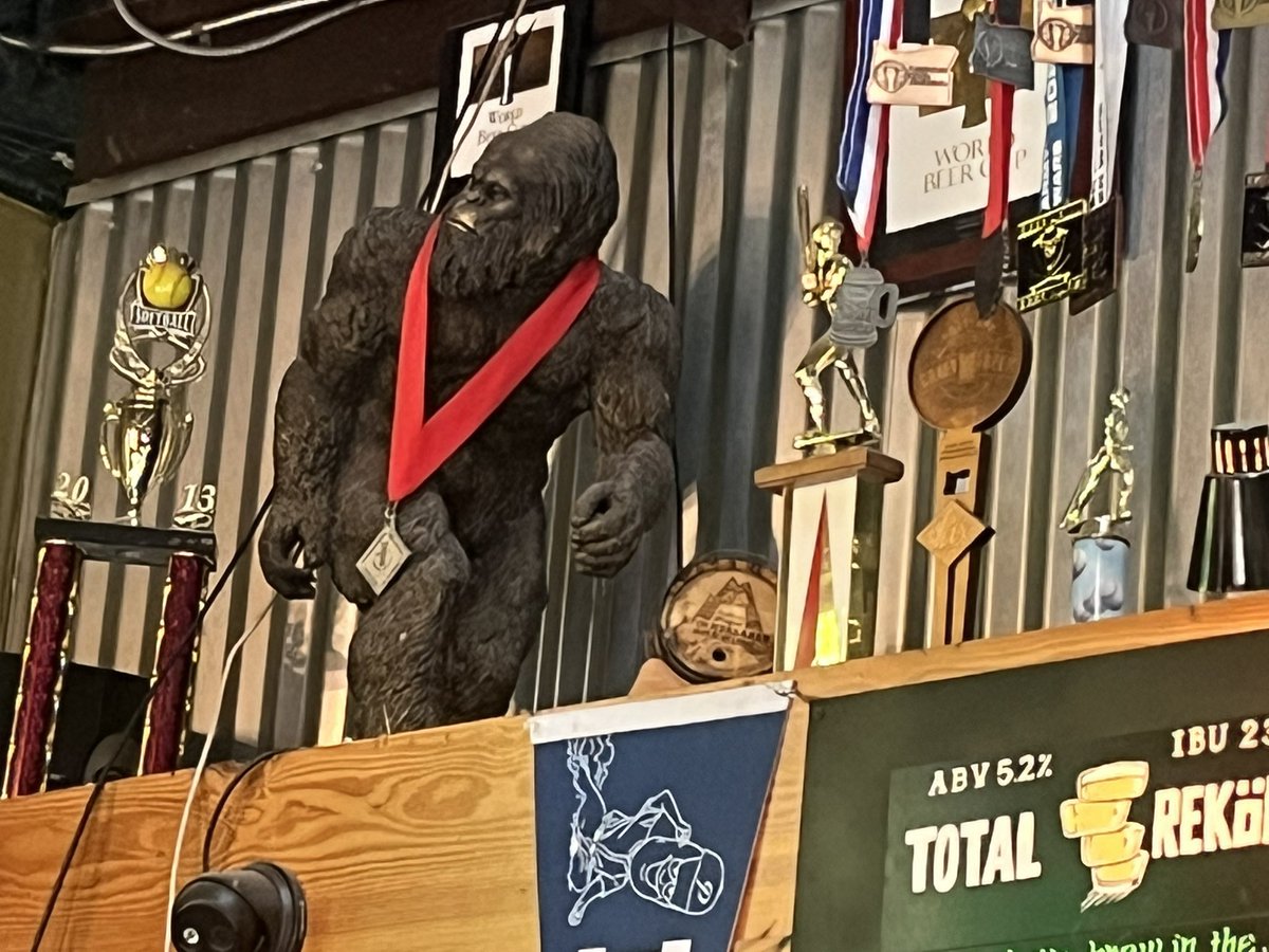Nobody Puts Squatchy in The Corner 😂🦧🍻Storm Breaker Brewing PDX🍻