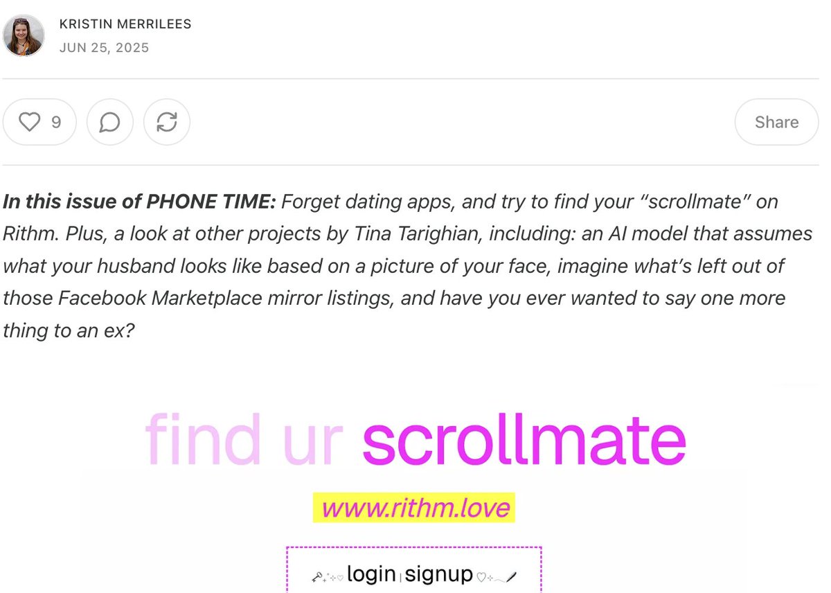 tinaz0ne's tweet image. Honored to have my work written about by the fabulous @kristnmerrilees at phonetime.news/p/this-website…