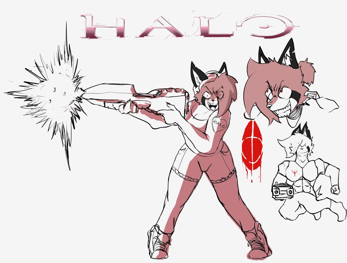 ASwindlr's tweet image. big fan of @Pugo0  
We need more Halo microcelebrities like her !