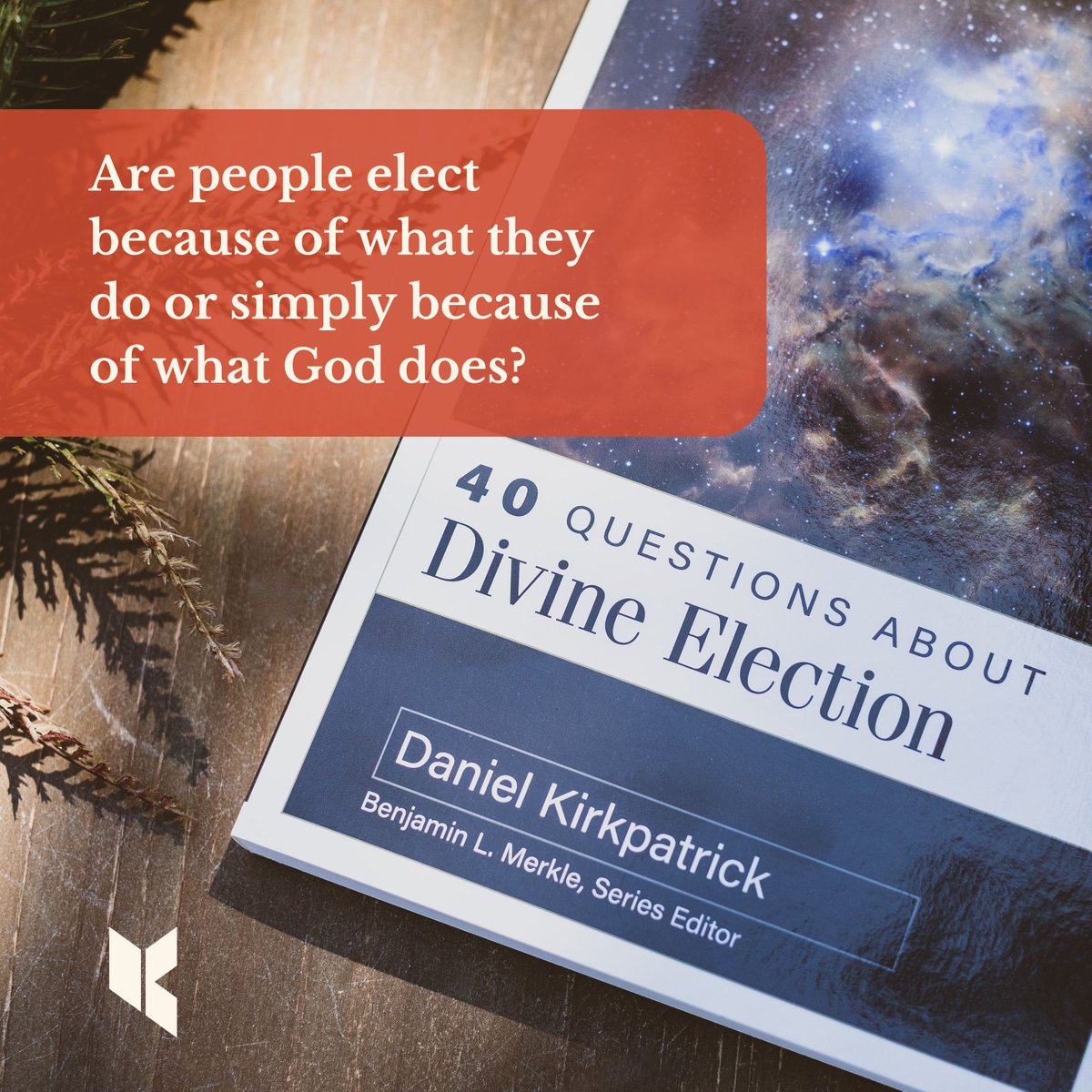 KregelAcademic's tweet image. To study more about the topic of election, check out 40 Questions About Divine Election by Daniel Kirkpatrick. Order your copy here: kregelacademicblog.com/40-questions/
