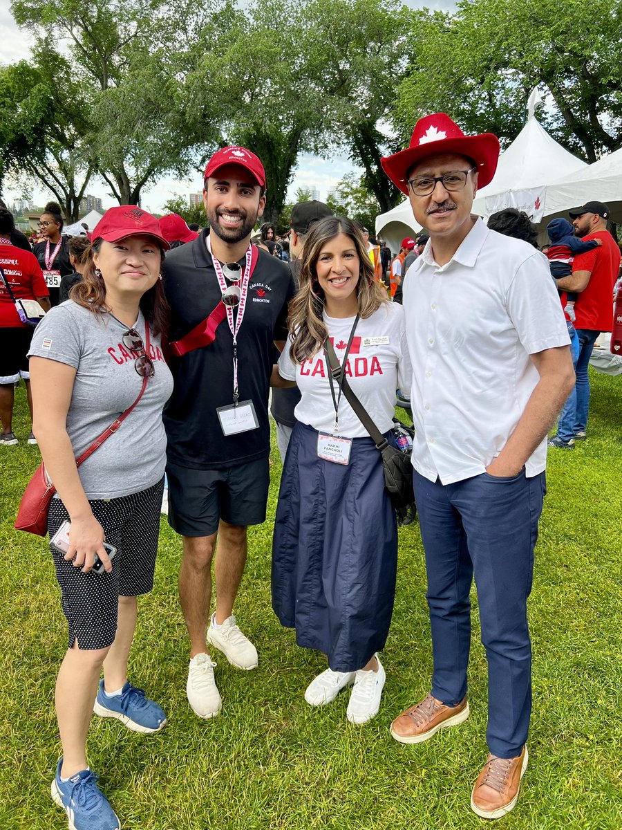 Kicked off Canada Day at the 36th annual Ismaili Council Pancake Breakfast at the Alberta Legislature.

This has truly become a wonderful tradition in our city that brings people together to celebrate community, connection, and country. 🇨🇦🥞

#yeg #yegcc