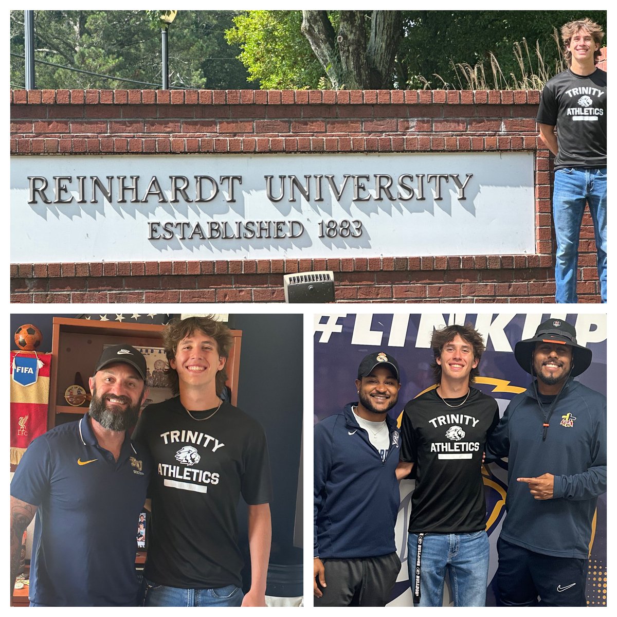AJ Brown (@ajbrown2007) on Twitter photo Blessed to receive my second official offer from Reinhardt University! Had an amazing time visiting the campus and talking with Coach Frankie and the rest of the staff!
<a href="/ImYouthSoccer/">ECNL/GA/Recruiting/College Soccer</a> <a href="/TopPreps/">SPORTS NEWS, VIDEOS, GRAPHICS, EXPOSURE & MORE</a> <a href="/ps_nation_/">Prep Sports Nation</a> <a href="/OSGNelson/">#CuteSportsGuy</a> <a href="/ccprospects23/">complete college prospects</a> <a href="/whosupnext23/">Who's Up Next</a> <a href="/85SouthSports1/">85SouthSports</a> <a href="/Longshoe/">Jason Longshore</a> Blessed to receive my second official offer from Reinhardt University! Had an amazing time visiting the campus and talking with Coach Frankie and the rest of the staff!
<a href="/ImYouthSoccer/">ECNL/GA/Recruiting/College Soccer</a> <a href="/TopPreps/">SPORTS NEWS, VIDEOS, GRAPHICS, EXPOSURE & MORE</a> <a href="/ps_nation_/">Prep Sports Nation</a> <a href="/OSGNelson/">#CuteSportsGuy</a> <a href="/ccprospects23/">complete college prospects</a> <a href="/whosupnext23/">Who's Up Next</a> <a href="/85SouthSports1/">85SouthSports</a> <a href="/Longshoe/">Jason Longshore</a>