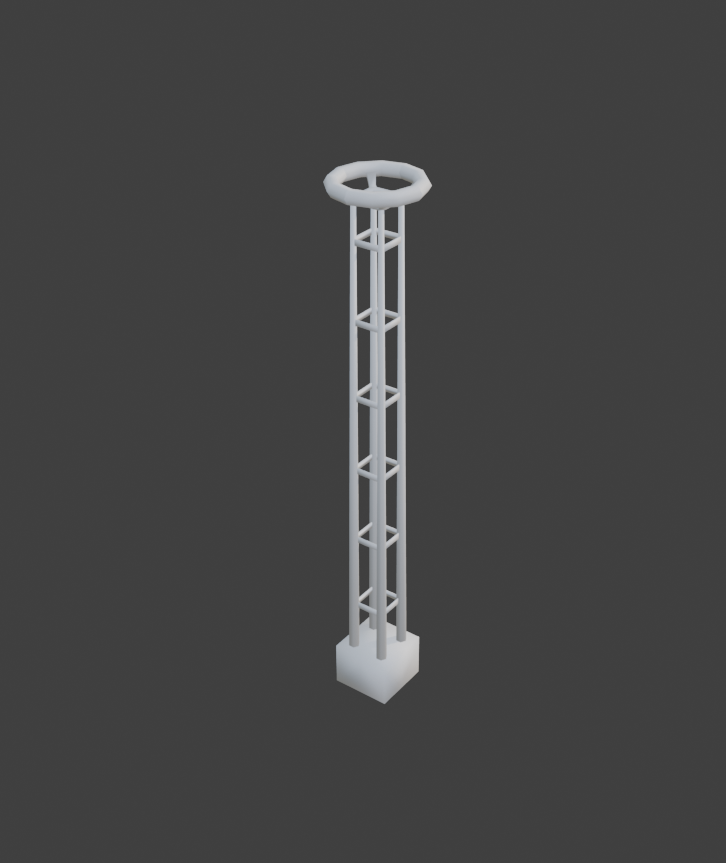 apoc_dev's tweet image. Made my own version the iconic Halo 3 prop to add around maps