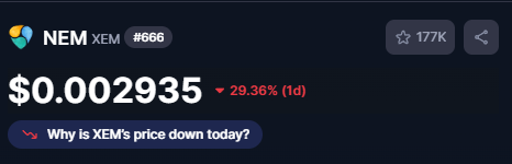 dvCore_comm's tweet image. This dip is so hard💀#666
@nemofficial #NEM $xem $xym #kasane