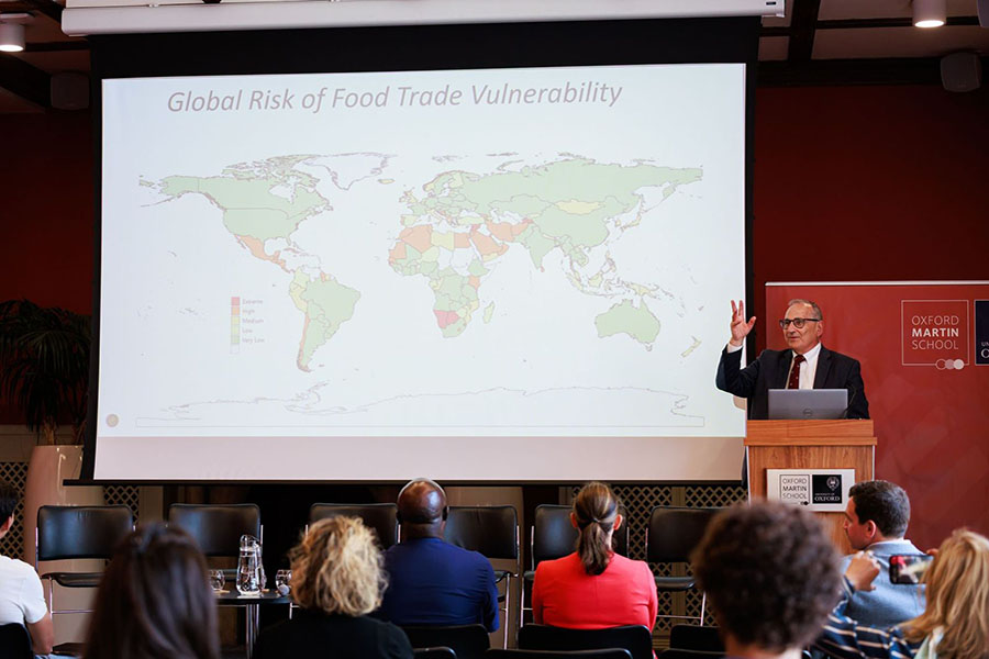 In his keynote address @ the 1st Jameel Index for Food Trade and Vulnerability Forum on 6/17, MIT CS3 Research Scientist Kenneth Strzepek highlighted the value of the Jameel Index in assessing country-level #food security risk. tinyurl.com/yf6thbss