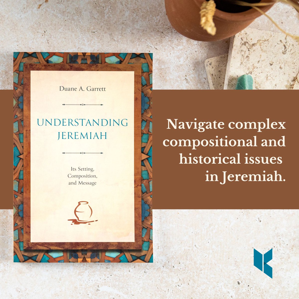 KregelAcademic's tweet image. &quot;Garrett helps readers navigate the complex compositional and historical issues in Jeremiah.&quot;

-Cory Barnes, New Orleans Baptist Theological Seminary

Order Understanding Jeremiah today: amazon.com/Understanding-…