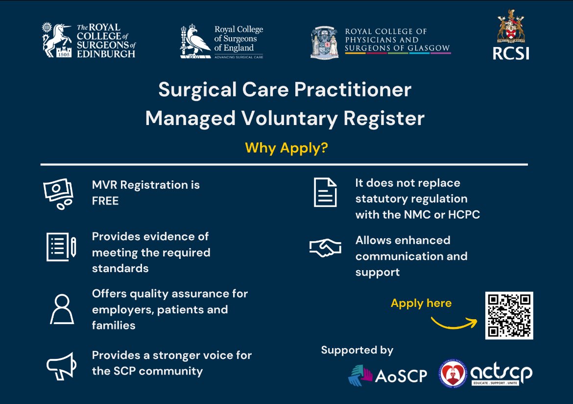 Association of Surgical Care Practitioners tweet media