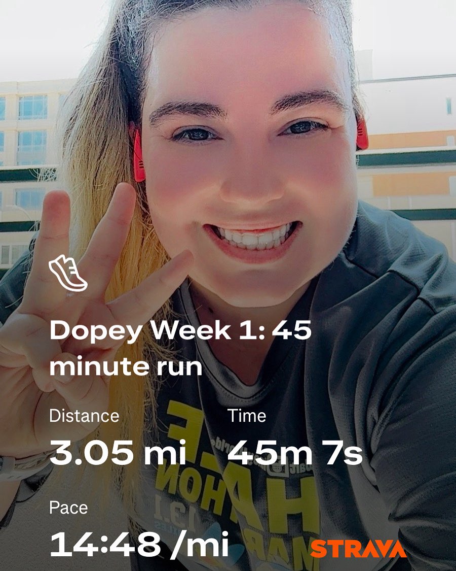 PancakeXcat's tweet image. Today officially kicks off the training season for the 2026 WDW Dopey challenge. For the rest of this year I’ll be training to run 48.6 miles over the span of 4 days in January 😱. Today is just the start and I can’t wait to see what I learn on this journey! #rundisney