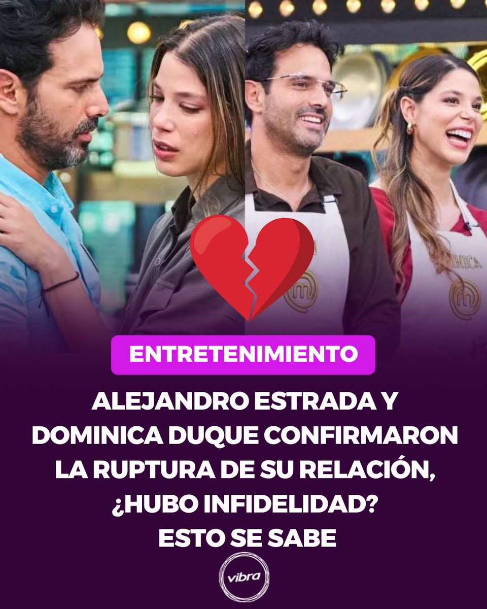 vibra_co's tweet photo. ¿Por qué terminaron? La noticia dejó en shock a sus seguidores y aclaró muchos rumores 😱 👀 💔 #AlejandroEstrada #DominicaDuque #Relación #Terminaron #Noviazgo #entretenimiento
Detalles aquí: https://t.co/rkesFDNPaf https://t.co/P7Kd6JTtTu