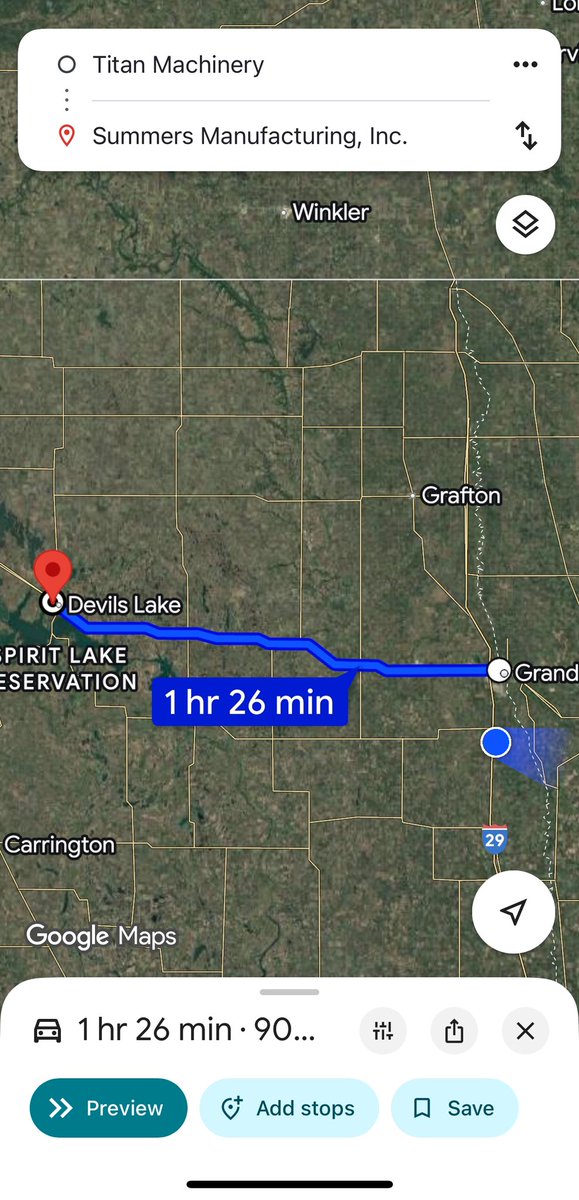 Brian Tweten (@briantweten) on Twitter photo Someone explain how a part ordered at 9:30 on Friday morning can’t make it 90 fucking miles east by Tuesday, and “hopefully” shows Wednesday. Would’ve just driven there myself had I known this level of incompetence would occur.
<a href="/summersmfg/">Summers Manufacturing</a> <a href="/TitanAg/">Titan Machinery Ag</a> Someone explain how a part ordered at 9:30 on Friday morning can’t make it 90 fucking miles east by Tuesday, and “hopefully” shows Wednesday. Would’ve just driven there myself had I known this level of incompetence would occur.
<a href="/summersmfg/">Summers Manufacturing</a> <a href="/TitanAg/">Titan Machinery Ag</a>